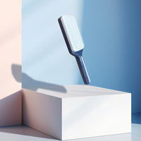 Retractable Bristles, anti Static Massage Comb Brush for Effortless Hair Removal and Cleaning Tools Paddle Detangle Hair Brush Set