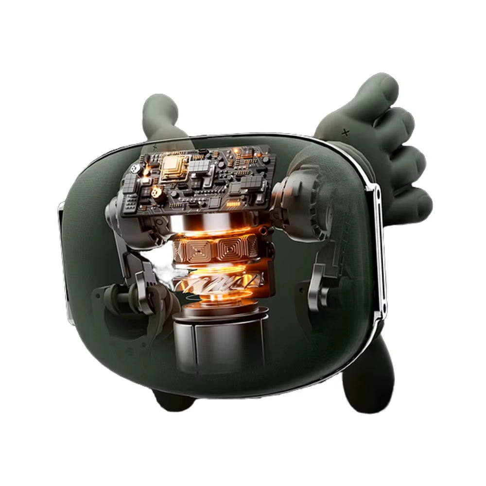 Bionic Heated Massage Master Neck and Shoulder Massager for Pain Relief Deep Tissue Wireless Portable Electric Shiatsu