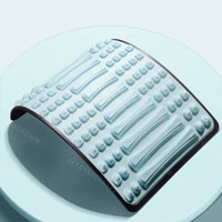 Adjustable Lumbar Stretcher Home Use Yoga Back Extension Aid Massage Nodes Therapeutic Spine Alignment Muscle Relaxation Tool