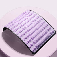 Adjustable Lumbar Stretcher Home Use Yoga Back Extension Aid Massage Nodes Therapeutic Spine Alignment Muscle Relaxation Tool