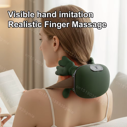 N7 Master Hand Shoulder and Neck Massager Cervical Spine Massager Trapezius Neck Massager Hot Compress Electric Cervical