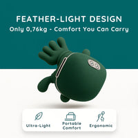 Hand Thermal Neck and Shoulder Therapy Massager - Spa-Grade Deep Relief with Heat