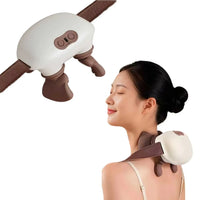 Hand Thermal Neck and Shoulder Therapy Massager - Spa-Grade Deep Relief with Heat